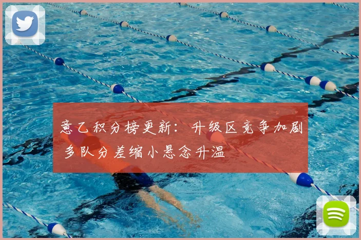 意乙积分榜更新：升级区竞争加剧 多队分差缩小悬念升温